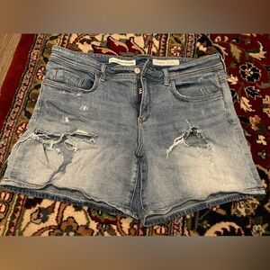 Pilcro And the Letterpress Jean Shorts Distressed Size 31  Anthropologie